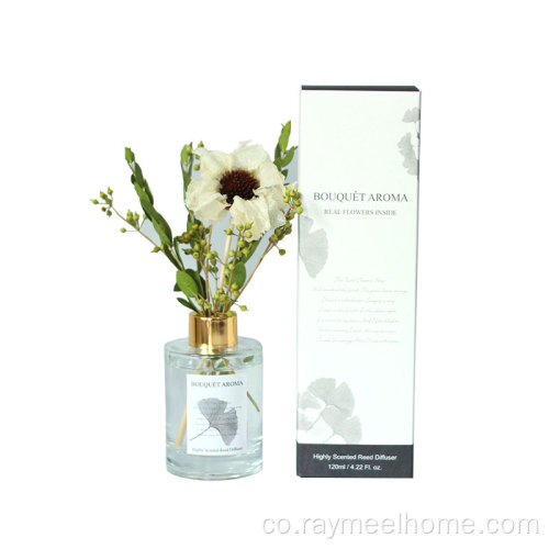 120ml aromaterapia fiore fiore reed di diffuser